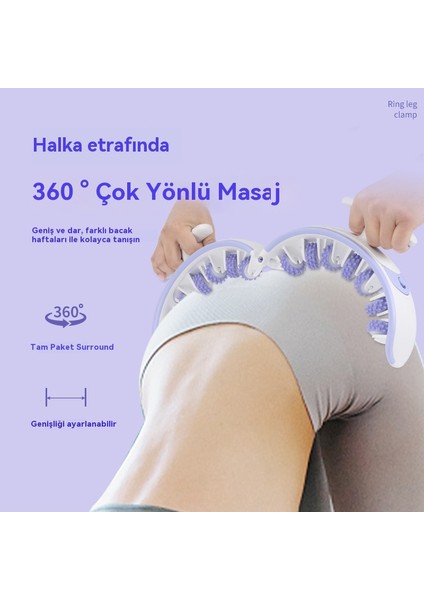 Ev Çok Fonksiyonlu Yoga Fitness El Makaralı Bacak Masajı (Yurt Dışından)