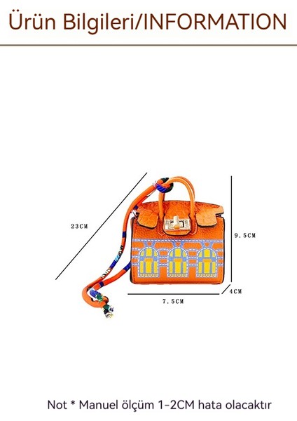 H Şekilli Mini Ev Sevimli Çanta Moda Süsleme Bozuk Para Cüzdanı (Yurt Dışından)