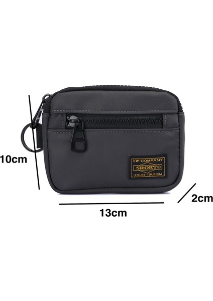 Moda Oxford Kumaş Erkek ve Kadın Takım Tarzı Taşınabilir Bozuk Para Cüzdanı (Yurt Dışından) fırsatları