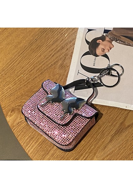 Vahşi Kelebek Çok Fonksiyonlu Kolye Kulaklık Bozuk Para Cüzdanı (Yurt Dışından)