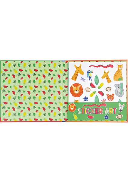 Kokulu Sticker Aktivite Kitabı / Jungle