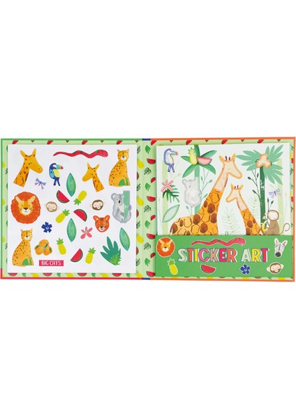 Kokulu Sticker Aktivite Kitabı / Jungle fiyatları