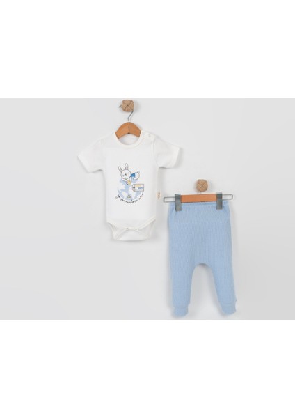 Yenidoğan Bebek Zıbın Pijama Set