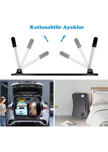 Laptop Sehpası Usbli Yatak Masası Mdf Laptop Masası Çalışma Yatak Sehpası Laptop Çalışma Masası