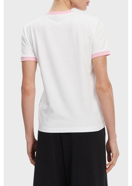 Fresisa Pamuk Regular Fit Logolu T Shirt V5GI11I3Z14 Bayan T Shirt V5GI11 I3Z14 G011
