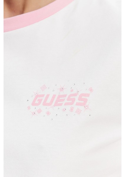 Fresisa Pamuk Regular Fit Logolu T Shirt V5GI11I3Z14 Bayan T Shirt V5GI11 I3Z14 G011