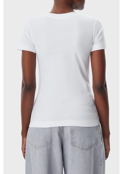 Logolu Pamuklu V Yaka Regular Fit 2 Pack T Shirt J20J223447YAA Bayan T Shirt J20J223447 Yaa fiyatları