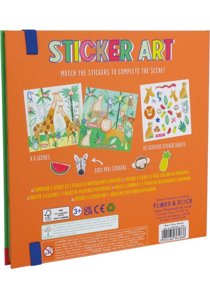 Kokulu Sticker Aktivite Kitabı / Jungle fırsatları