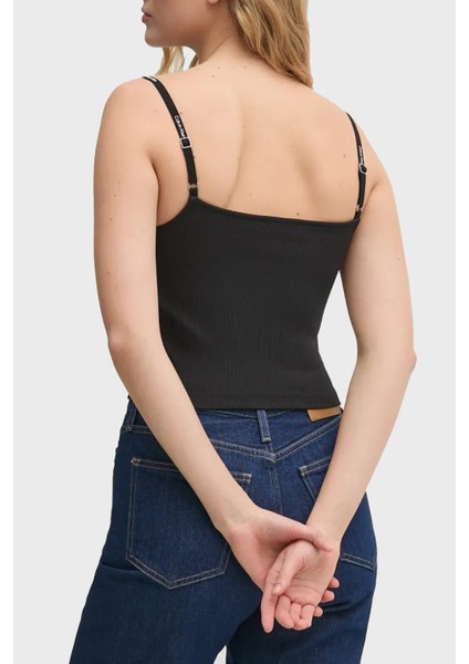 Fitilli Streç Slim Fit Yuvarlak Yaka Top J20J225312BEH Bayan Top J20J225312 Beh fiyatları