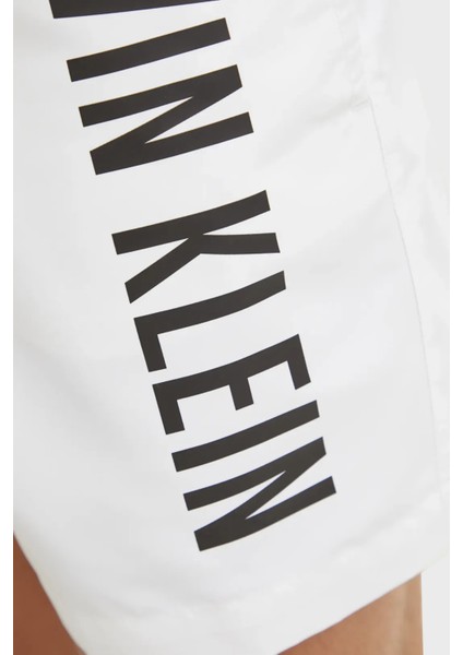 Logo Baskılı Regular Fit Lastikli Bel Mayo Short KM0KM01092YCD Erkek Mayo Short KM0KM01092 Ycd fırsatları