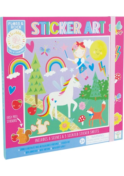 Kokulu Sticker Aktivite Kitabı / Rainbow Fairy fırsatları