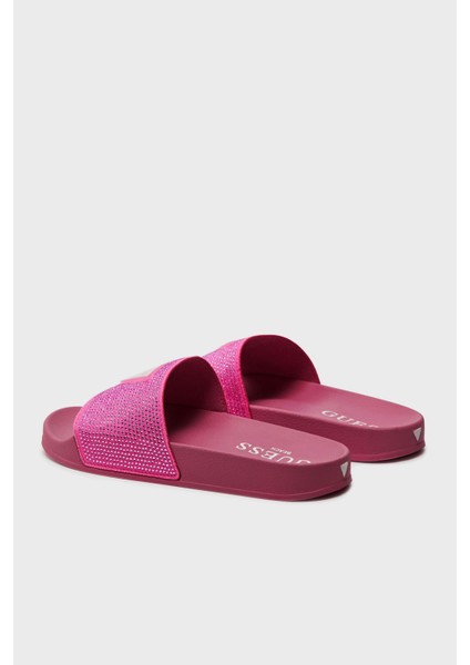 Beach Taşlı Üçgen Logolu Plaj Terlik E4GZ25BB00F Bayan Terlik E4GZ25 BB00F G4D6 modelleri