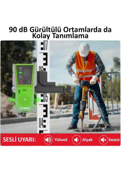 KBL8RG 60 m Lazer Hizalama Dedektörü