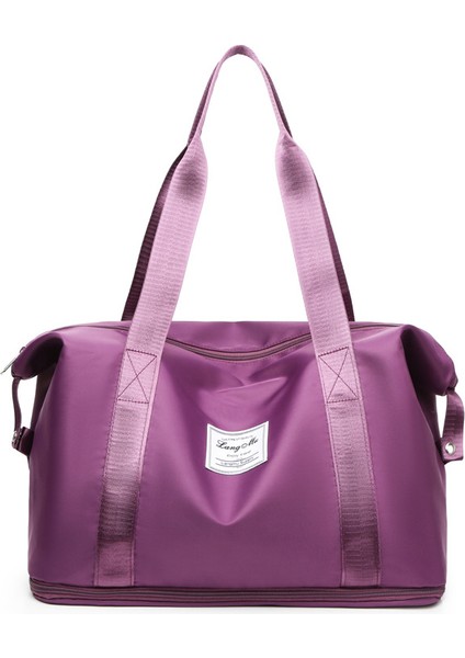 Fitness Spor Kuru ve Islak Ayırma Katlanabilir Çanta El Tipi Seyahat Çantası (Yurt Dışından)