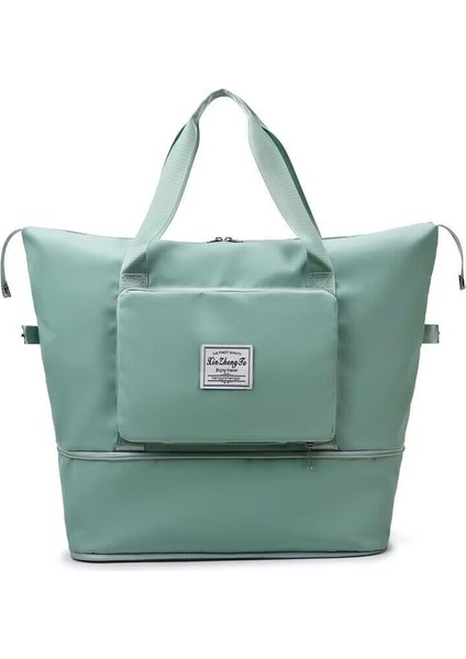 Katlanabilir Büyük Kapasiteli Kuru ve Islak Ayırma Yoga Seyahat Çantası (Yurt Dışından)