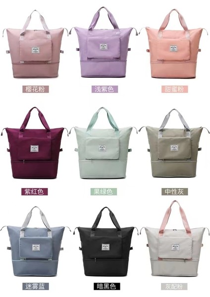 Katlanabilir Büyük Kapasiteli Kuru ve Islak Ayırma Yoga Seyahat Çantası (Yurt Dışından) indirimleri