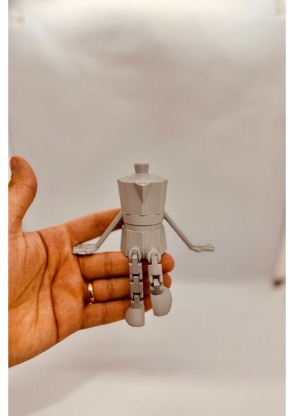 Kahve Köşesi Sevimli Biblo Seti 3lü, Kahve Çekirdeği,beyaz Kahve Kupası, Moka Pot, Coffee Set 10 cm indirimleri