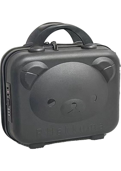 14 Inç Ayı Valiz Kozmetik Valiz Bavul Çocuk Valizi Karikatür Seyahat Çantası (Yurt Dışından)