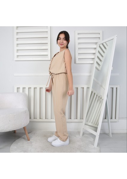 Kız Çocuk Tulum Çizgili