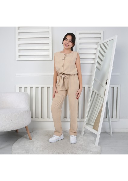 Kız Çocuk Tulum Çizgili fiyatları