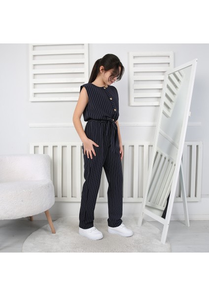 Kız Çocuk Tulum Çizgili fırsatları