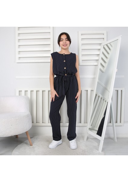 Kız Çocuk Tulum Çizgili indirimleri