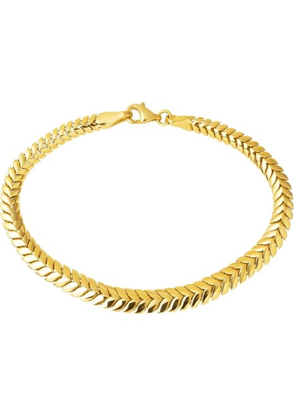 Balık Sırtı Italyan Zincir Bileklik BIL05