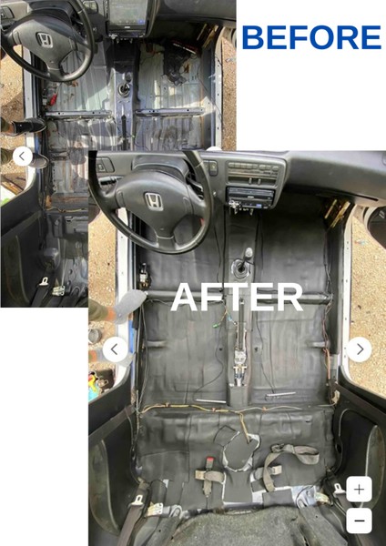 13 mm -100X100 cm Kendinden Yapışkan Kauçuk Oto Karavan-Panelvan Isı ve Ses Yalıtım Tekne Konteyner