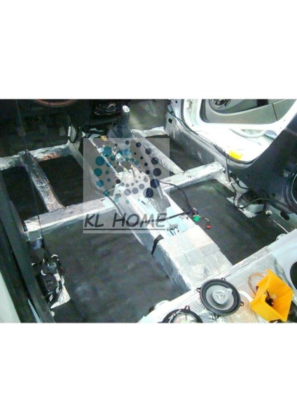 13 mm -100X100 cm Kendinden Yapışkan Kauçuk Oto Karavan-Panelvan Isı ve Ses Yalıtım Tekne Konteyner