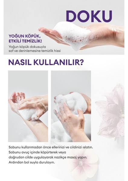 Yoğun Nemlendirici Sabun KUNDAL Signature Perfume & Moisturizing Soap (White Musk) 100gr