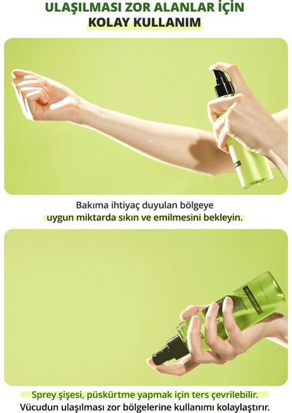 Ciltlere Vücut Bakım Misti Kundal Tea Tree Biotics Body Mist 200 ml (Apple Green Tea)