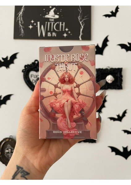 Mystic Rose Tarot Destesi ve Başlangıç Tarot Kitabı fiyatları