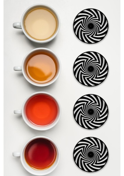 Bardak Altlığı, 3D Baskı, Dayanıklı ve Şık Tasarım, 4 Adet fiyatları