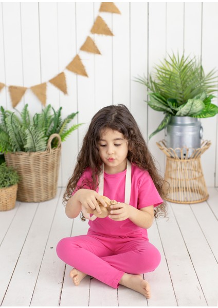 Alt Üst Pamuklu Çocuk Takım (Tişört-Uzun Tayt) fiyatları