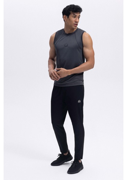 Regular Fit Normal Bel Fermuarlı Dar Paça Jogger Pantolon Erkek Pantolon EM440