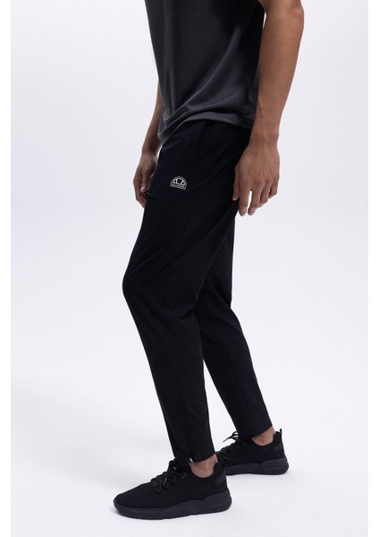 Regular Fit Normal Bel Fermuarlı Dar Paça Jogger Pantolon Erkek Pantolon EM440