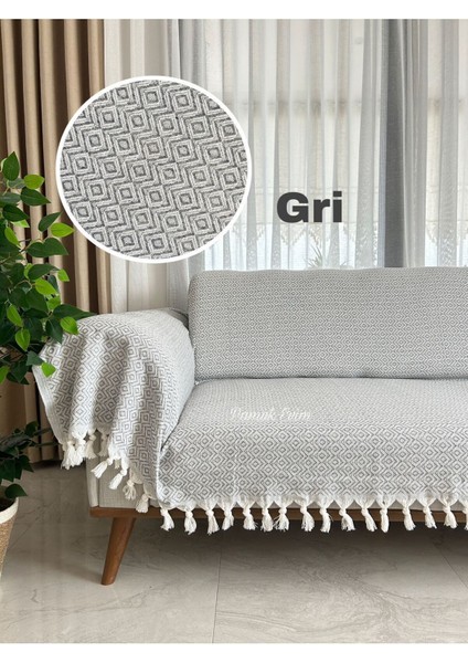 Buldan Işi Kollarını Örten Kanepe Çekyat Koltuk Örtüsü 180X300 Büyük Boy Pamuk Dokuma fiyatları