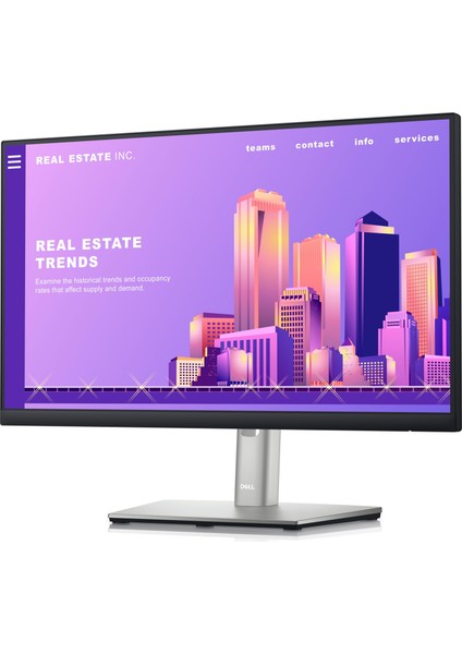 21.5 Dell P2222H Fhd IPS 5ms 60HZ Hdmı+Vga+Dp Pıvot Sıyah LED Monıtor