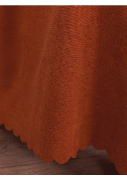 Kiremit Rengi Şönil Çift Taraflı Çekyat Koltuk Örtüsü Şalı fiyatları