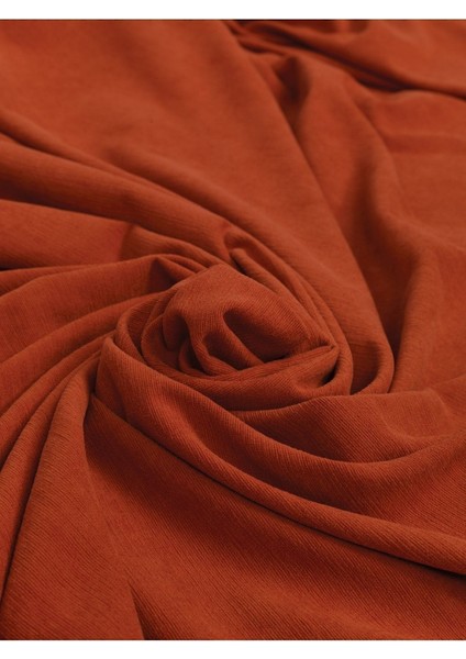 Kiremit Rengi Şönil Çift Taraflı Çekyat Koltuk Örtüsü Şalı modelleri