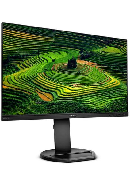 23.8 Phılıps 241B8QJEB/00 IPS 5ms 75MHZ 1xvga 1xhdmı 1xdp 1xdvı Fhd 1920X1080 USB Hoparlör Yükseklik Ayarı Vesa Siyah