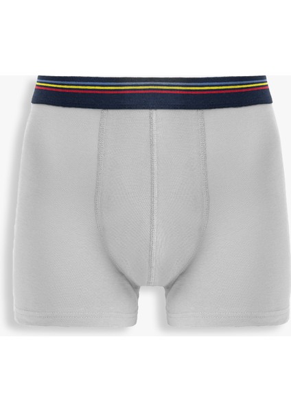 Pamuklu Baskılı Çok Renkli 3'lü Erkek Boxer Seti modelleri