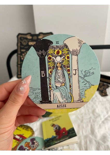 Başlangıç Tarot ve Circular Rider Waite Tarot Kartları I Yuvarlak Tarot Kartları