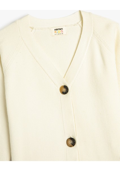 Hırka Triko V Yaka Düğmeli Kaşkorse indirimleri