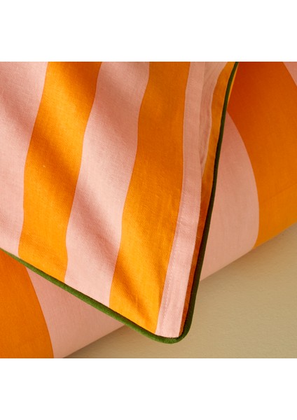 Pamuk Line Çift Kişilik Nevresim Takımı Turuncu (200 x 220 cm ) fırsatları