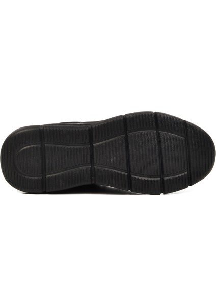 Siyah Hafif Esnek Unisex Spor Ayakkabı