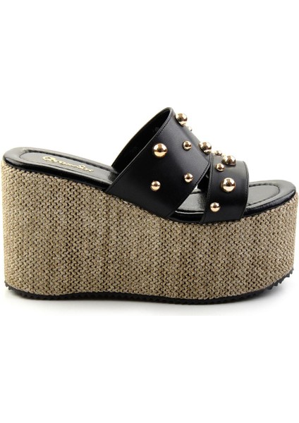 Siyah Kadın Terlik K04209223009