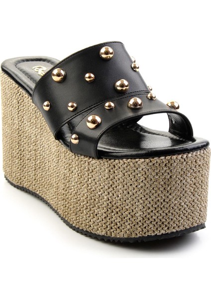 Siyah Kadın Terlik K04209223009 fiyatları