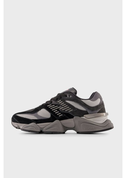 Logolu Süet Deyalı Sneaker Ayakkabı Erkek Ayakkabı U9060BLK fiyatları
