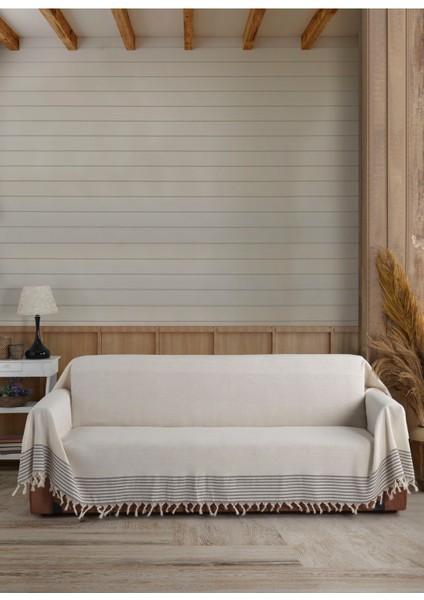 Ekru Kollarını Örten 2 Adet Battal Boy 180 x 300 cm Koltuk Kanepe Divan Çekyat Örtüsü fiyatları